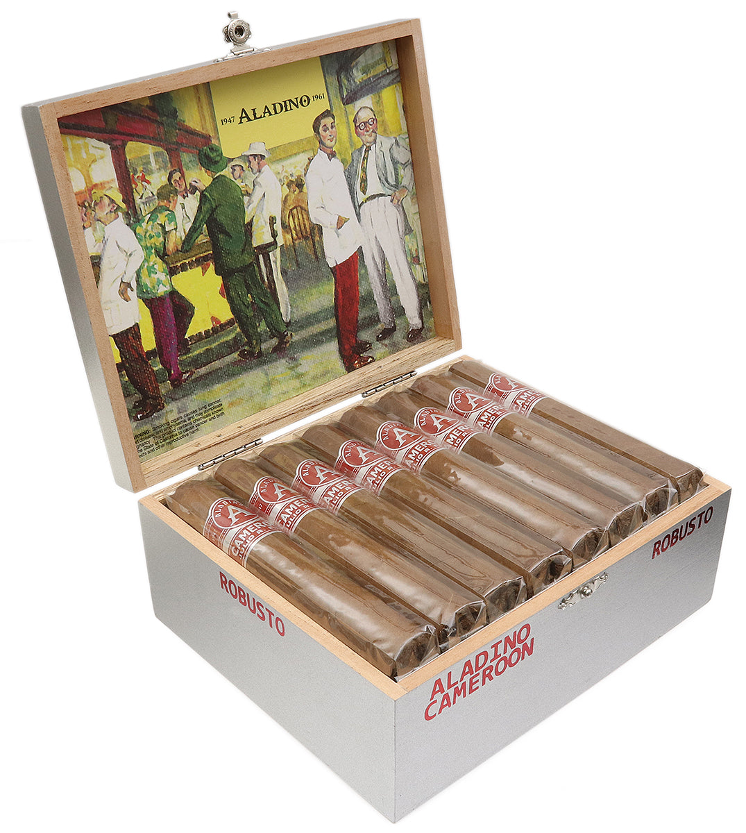 Aladino Cameroon Robusto Box of 24