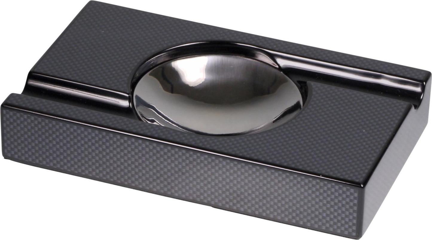 Cigar Ashtray Wood Carbon Finish