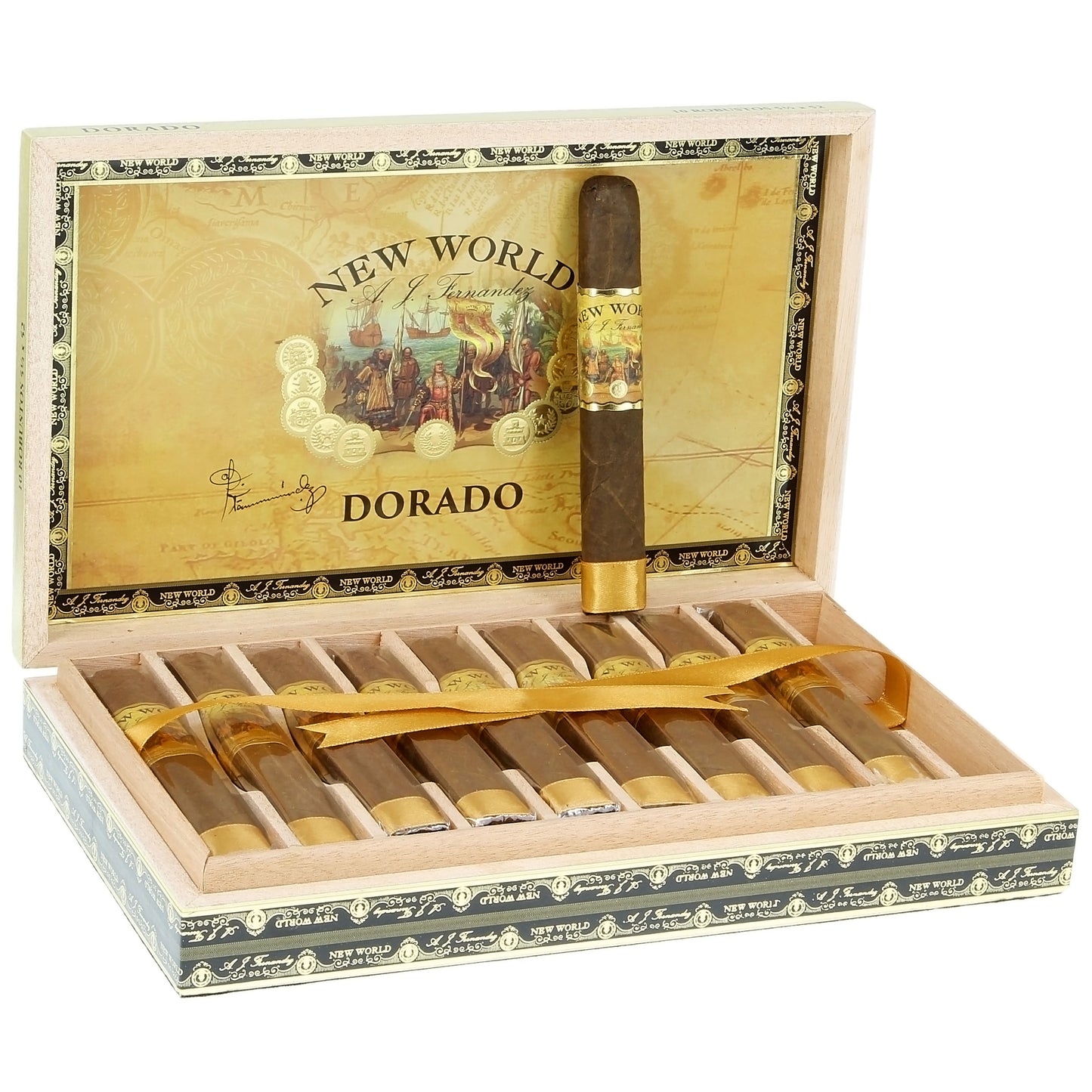A.J. Fernandez New World Dorado Robusto Box of 10