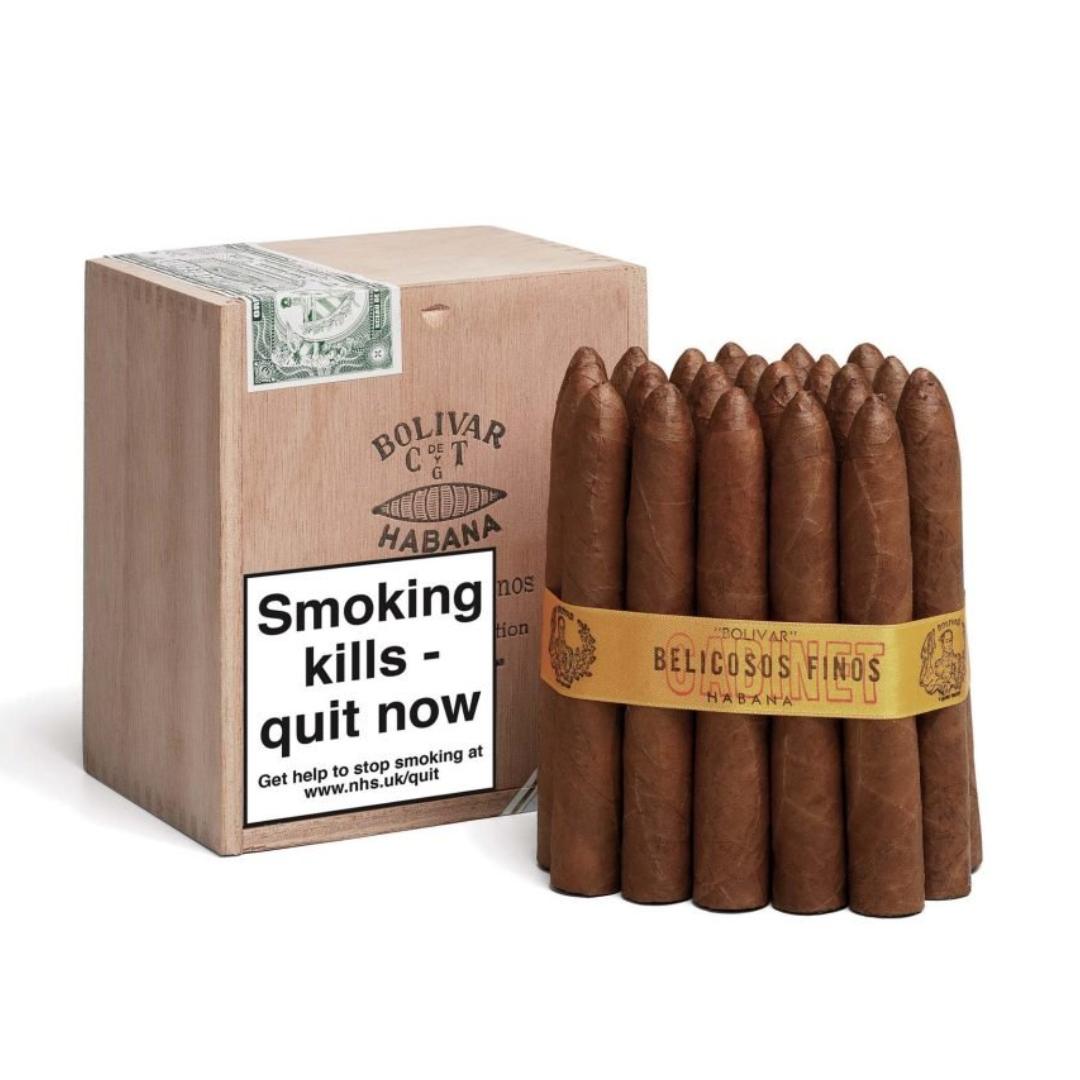 Bolivar Belicosos Finos Cabinet Selection Box of 25