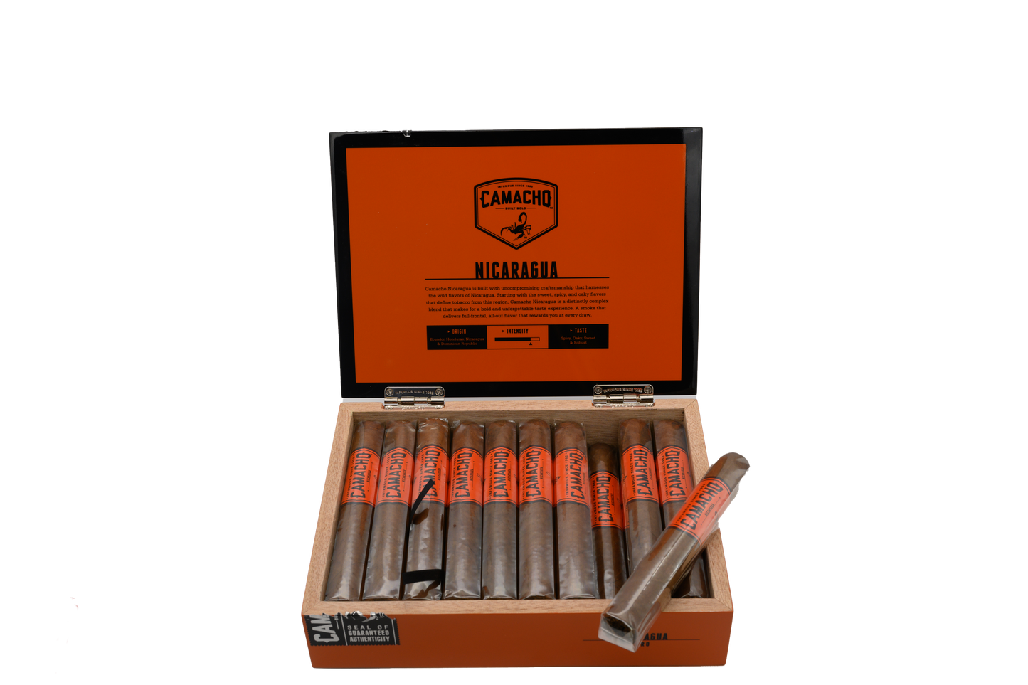 Camacho Nicaragua Toro Box of 20