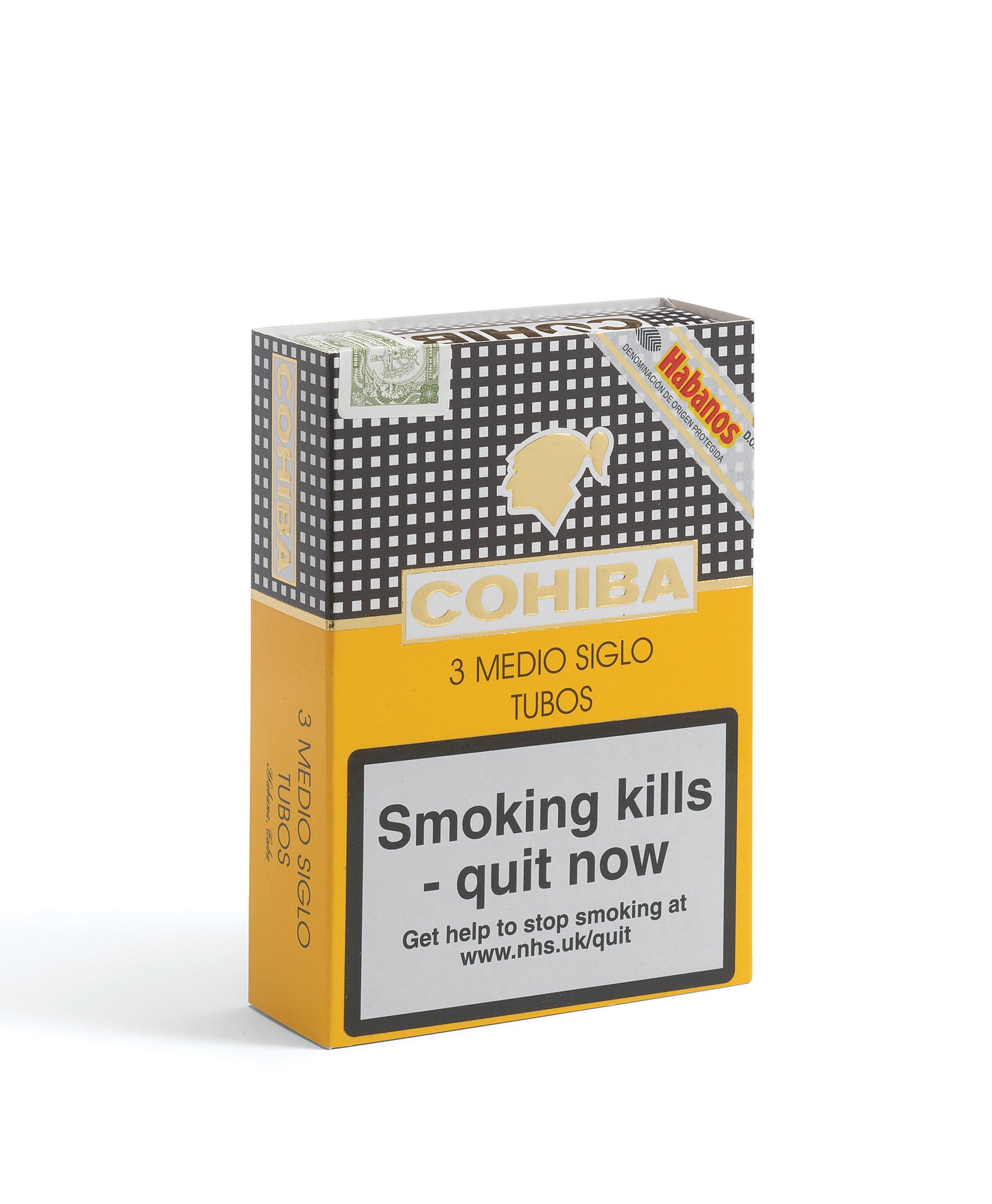 Cohiba Medio Siglo Tubos Pack of 3