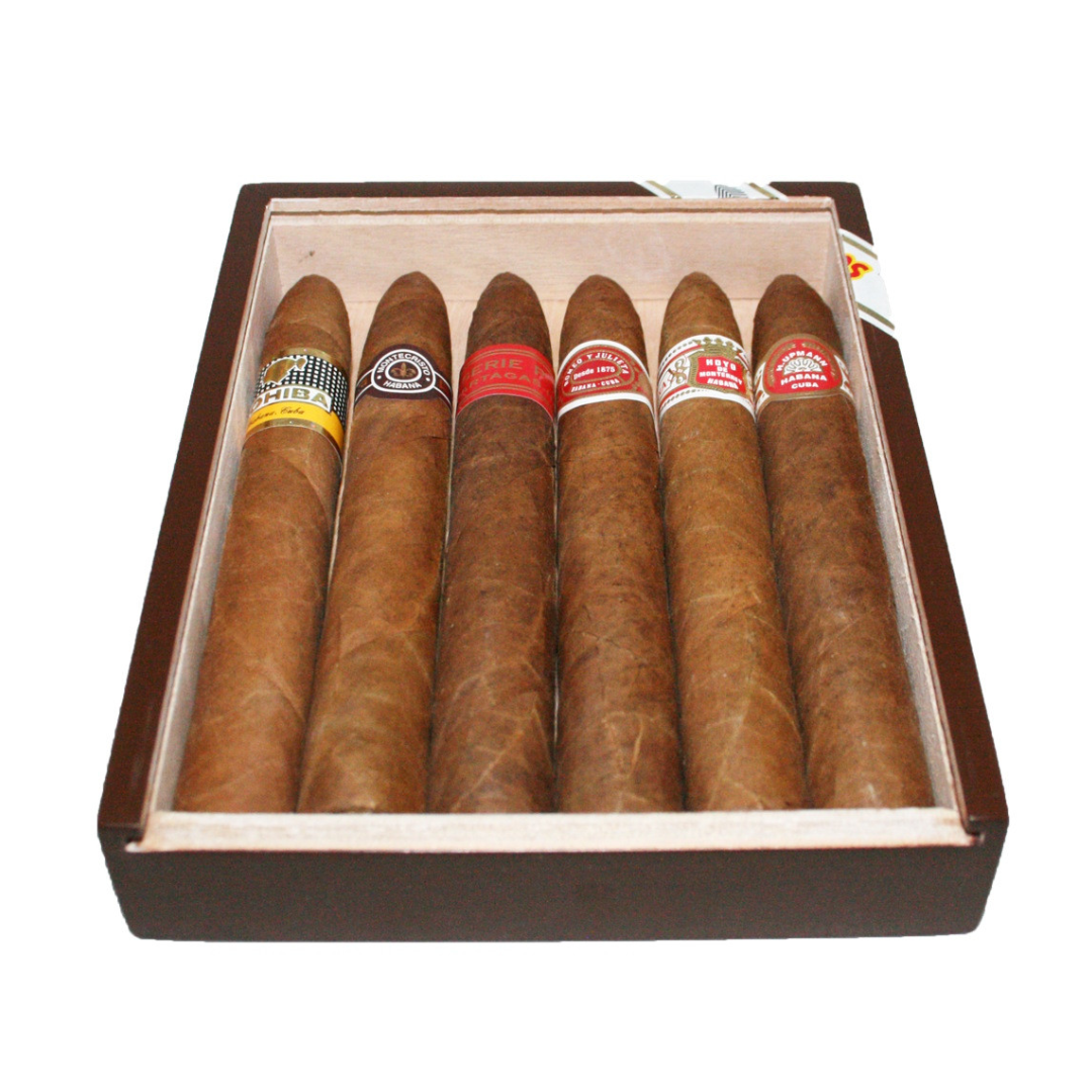 Cuban Piramides Selection Box of 6