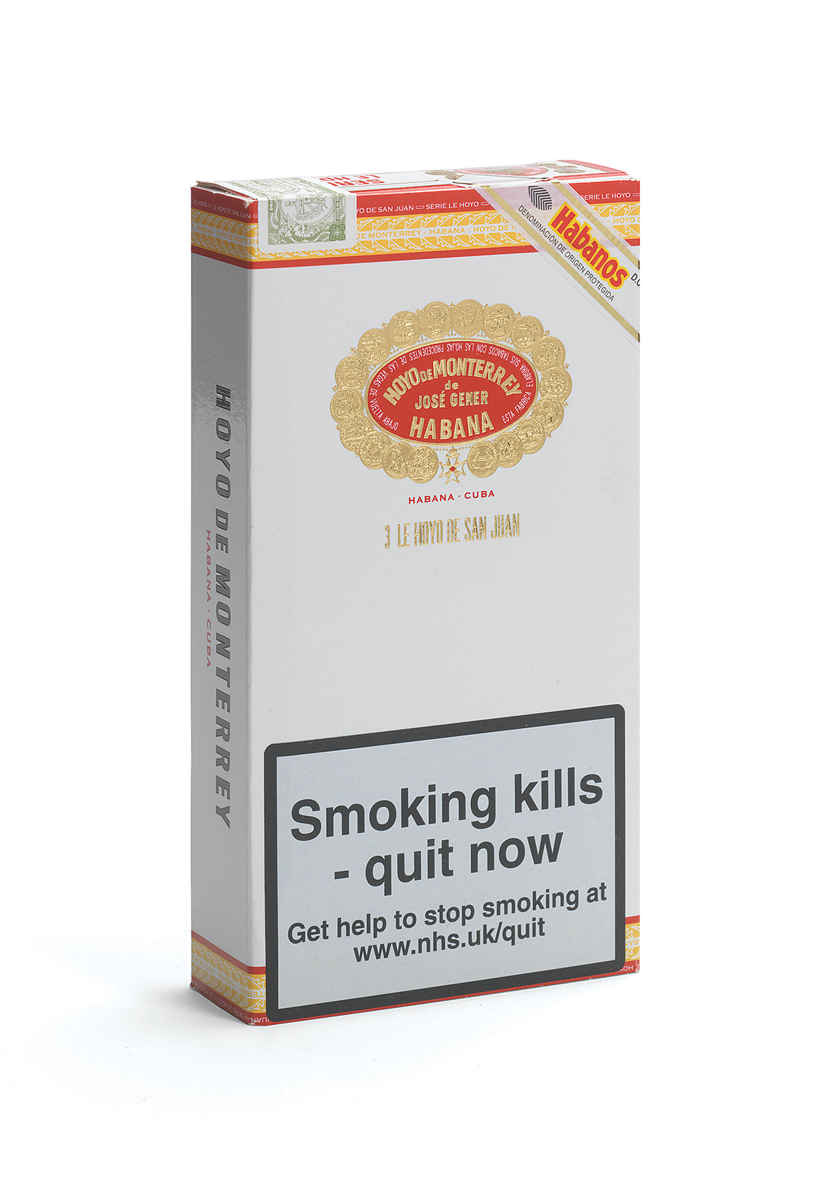 Hoyo De Monterrey Le Hoyo De San Juan Tubos Pack of 3