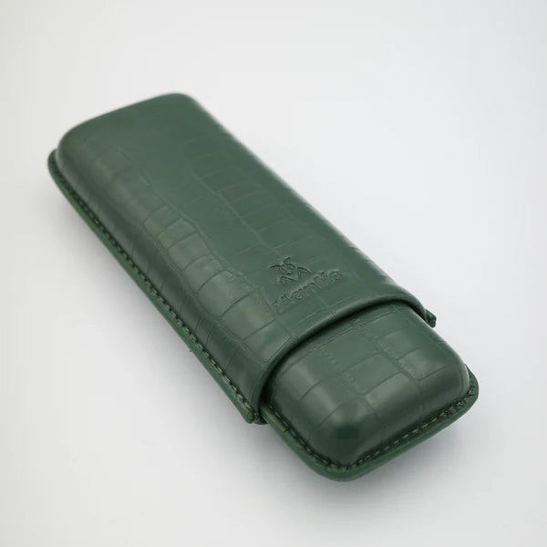 NeoCase Croc Collection 2 Cigar Case - Croc Forest - 01