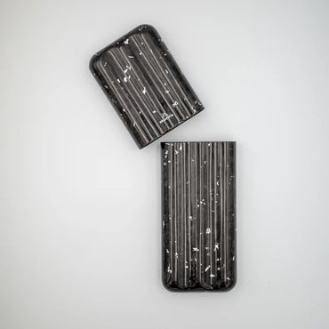LuxForge 3 Cigar Case - Platinum