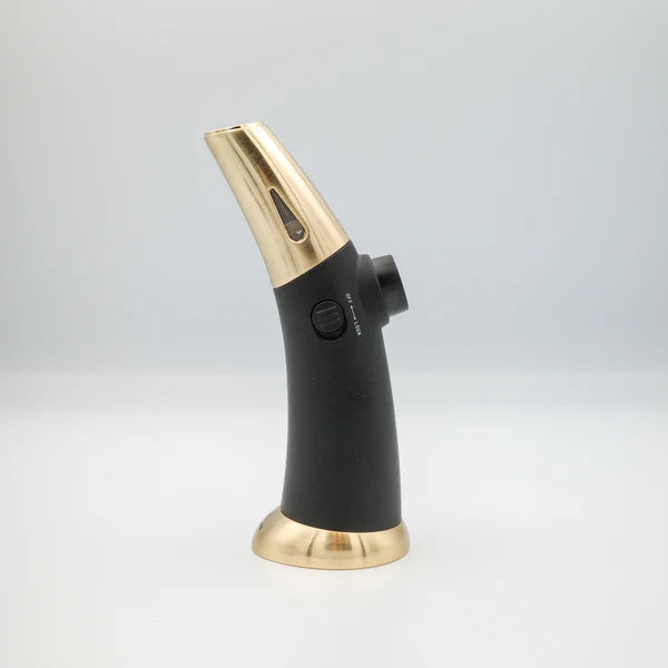 Tauris Table Lighter - Gold Metal