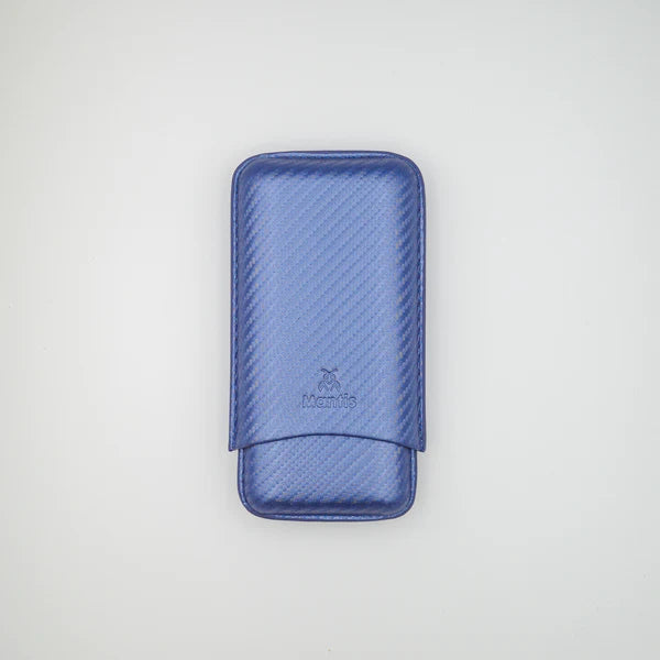 NeoCase Carbon Series 3 Cigar Case - Carbon Azure