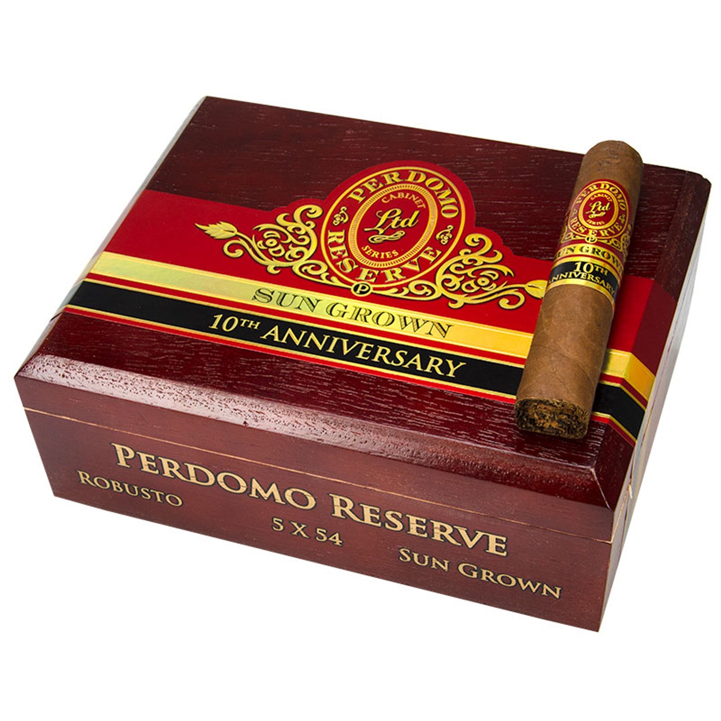 Perdomo Reserve 10th Anniversary Sungrown Robusto Box of 25