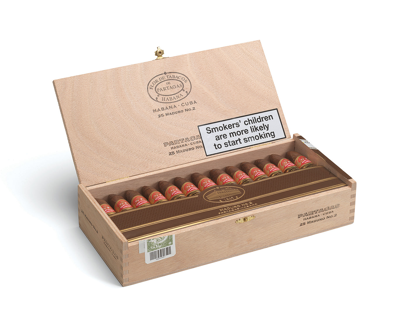 Partagas Linea Maduro No. 2 Box of 25
