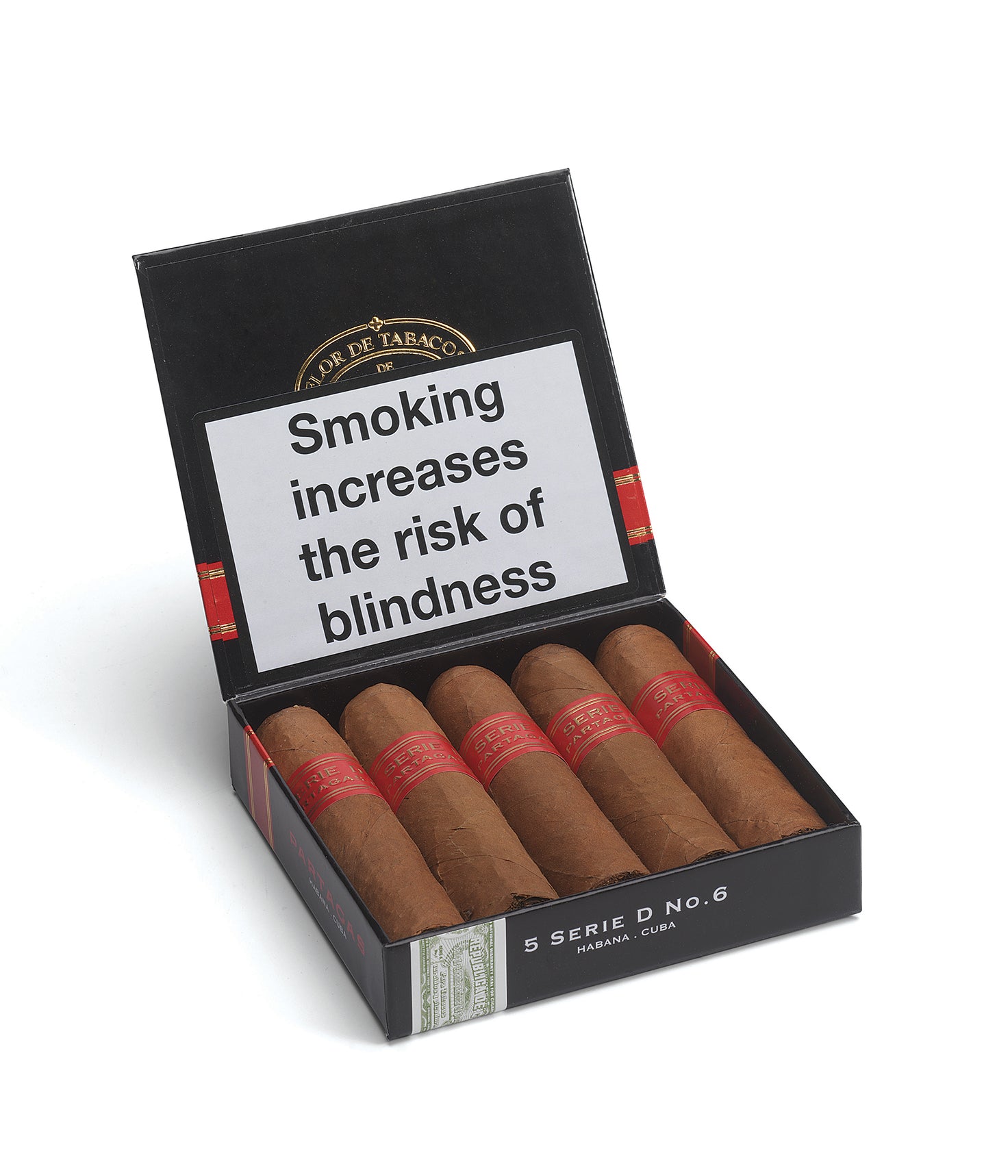 Partagas Serie D No. 6 Pack of 5