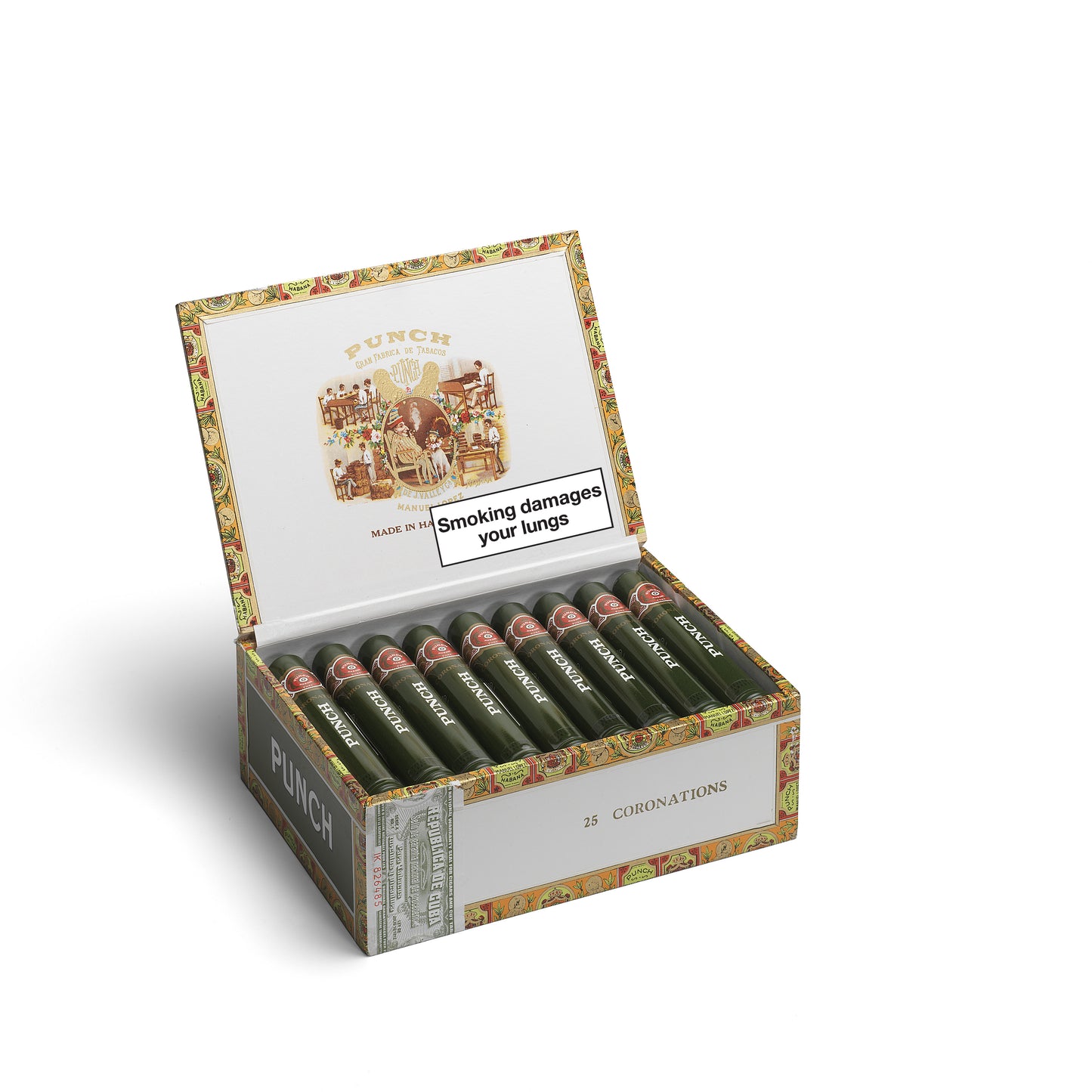 Punch Coronations Tubed Box of 25