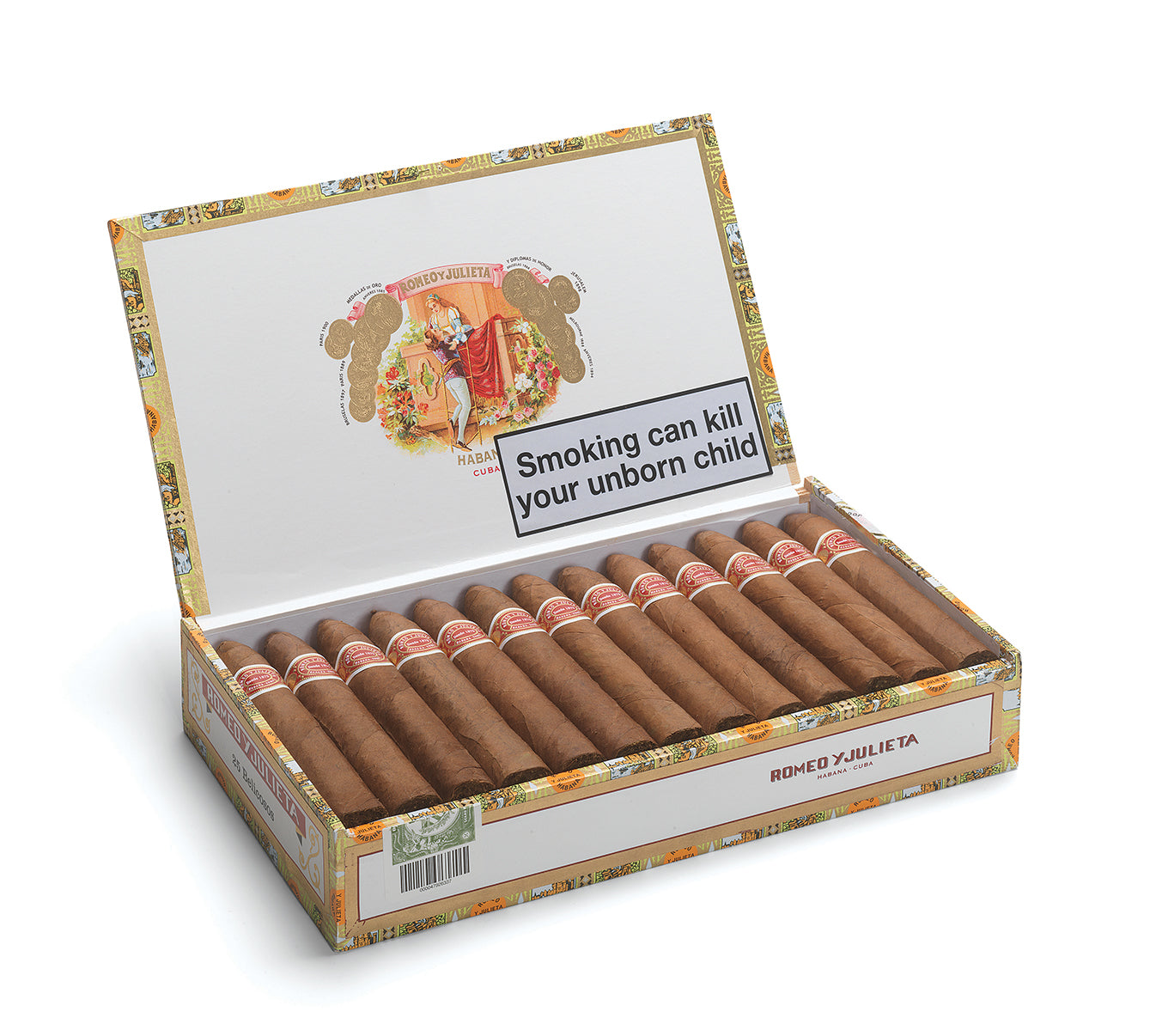 Romeo y Julieta Belicosos Box of 25
