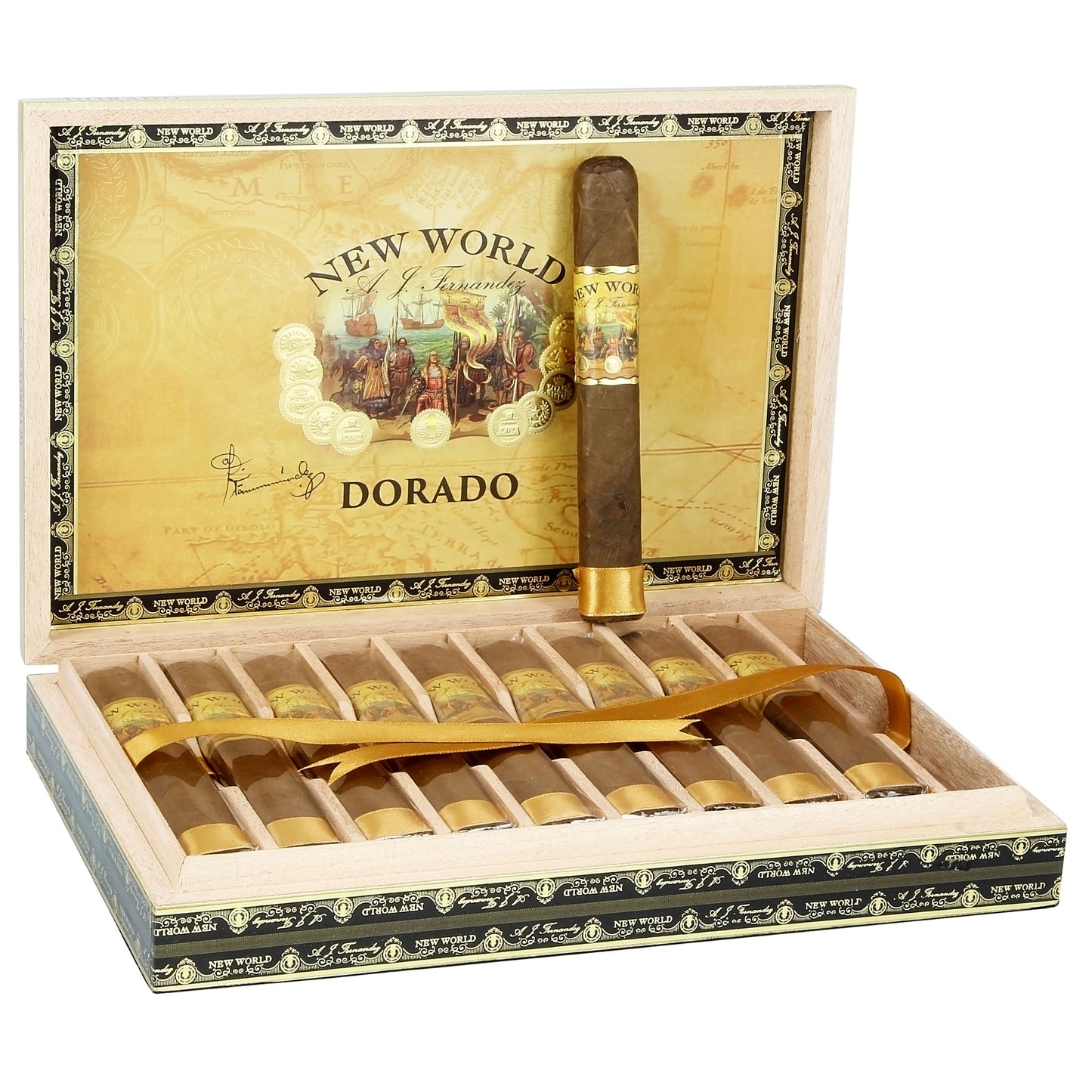 A.J. Fernandez New World Dorado Toro Box of 10