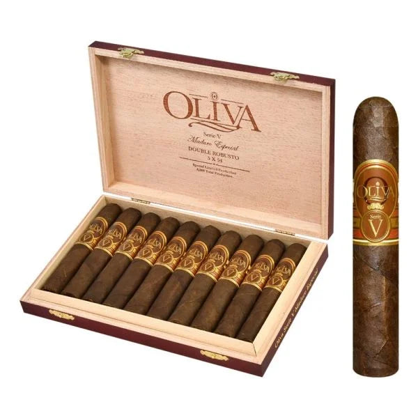 Oliva Serie V Maduro Double Robusto Box of 10