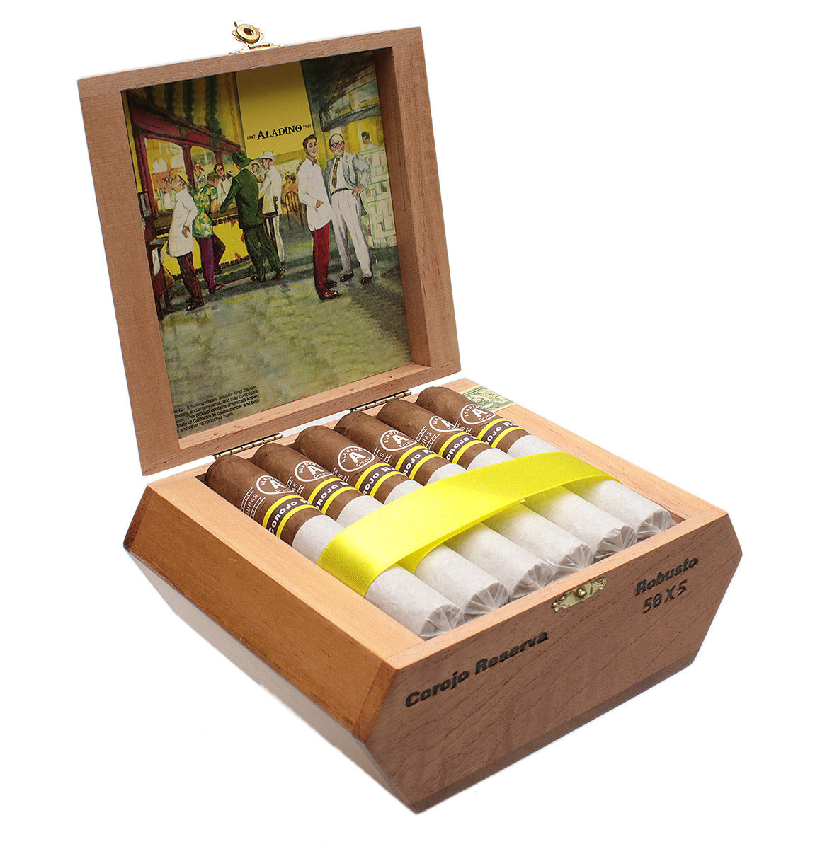 Aladino Corojo Reserva Robusto Box of 20