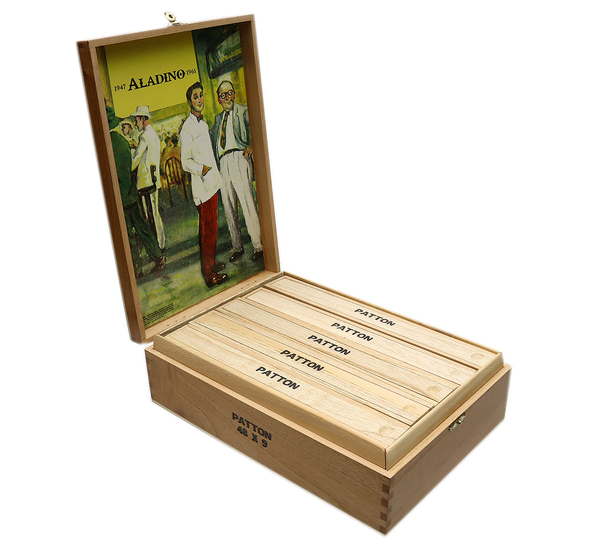 Aladino Corojo Patton Box of 10