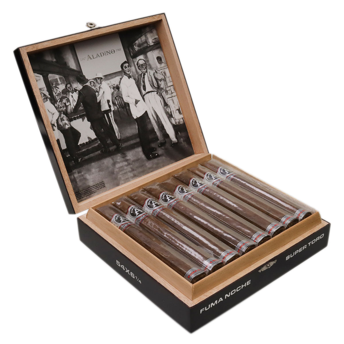 Aladino Maduro Super Toro Fuma Noche Box of 16