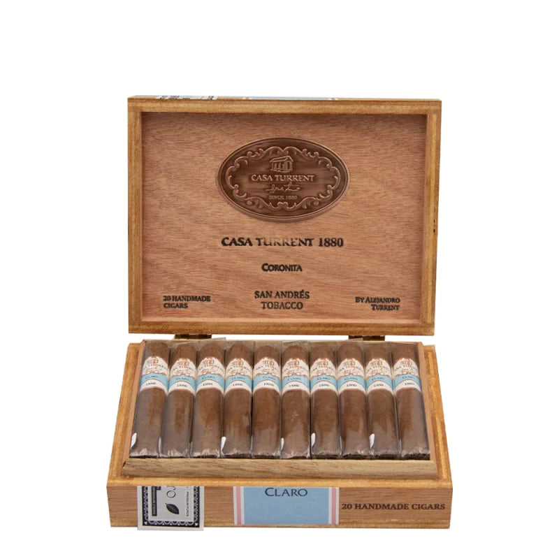Casa Turrent 1880 Claro Coronita Box of 20 - 01
