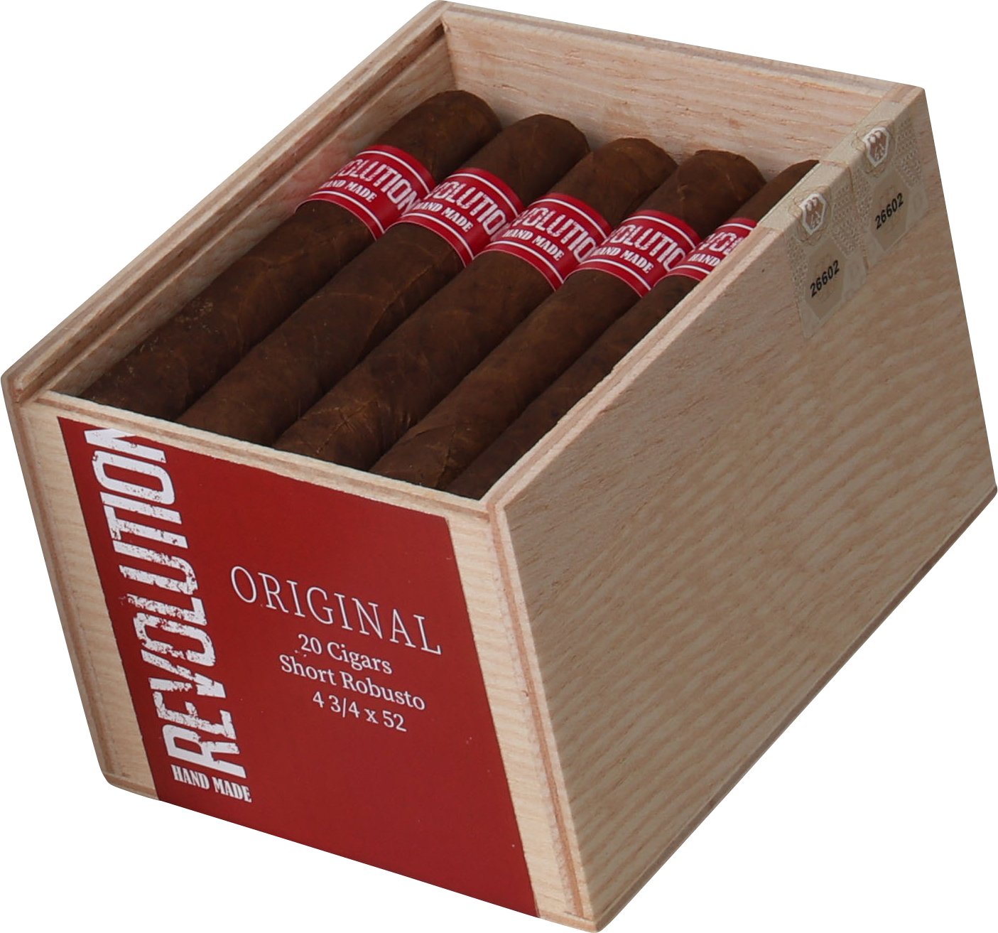 Casa Turrent Revolution Original Short Robusto Box of 20 - 01