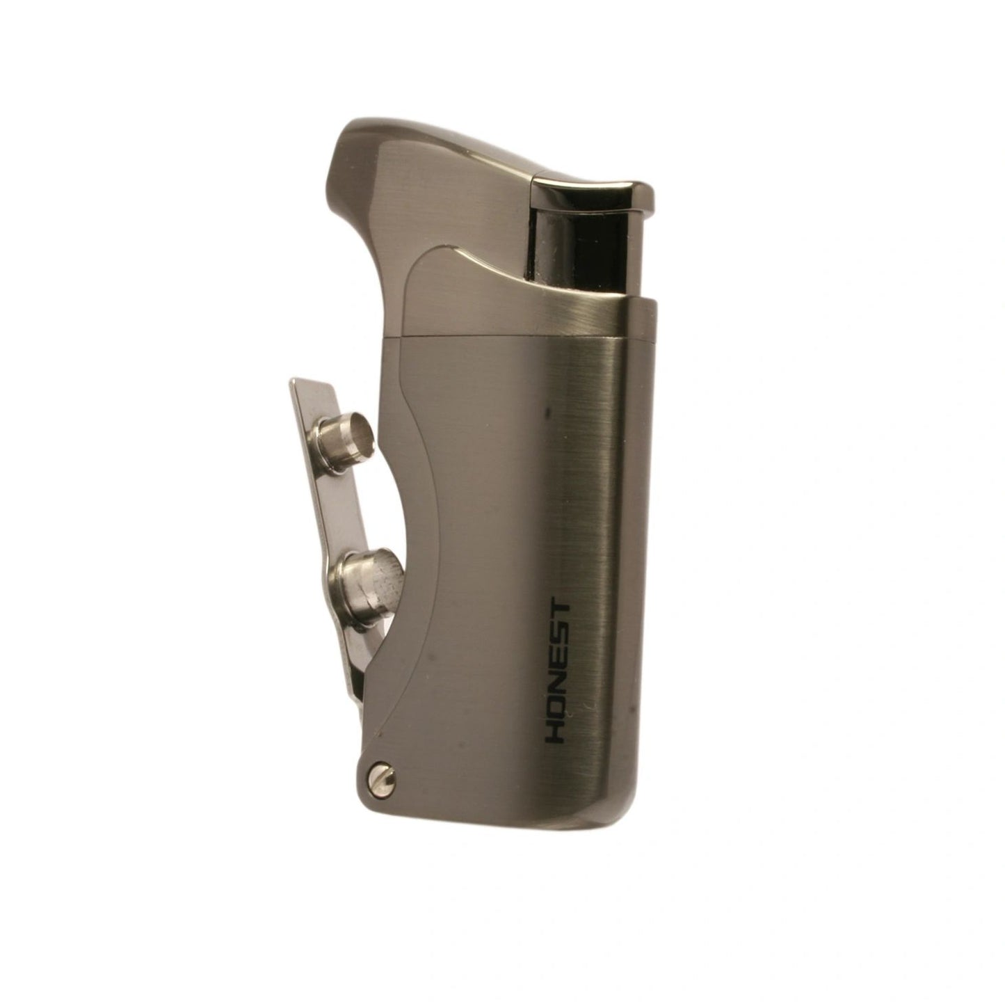 Honest Clyde Jet Flame Cigar Lighter with Double Punch - Graphite