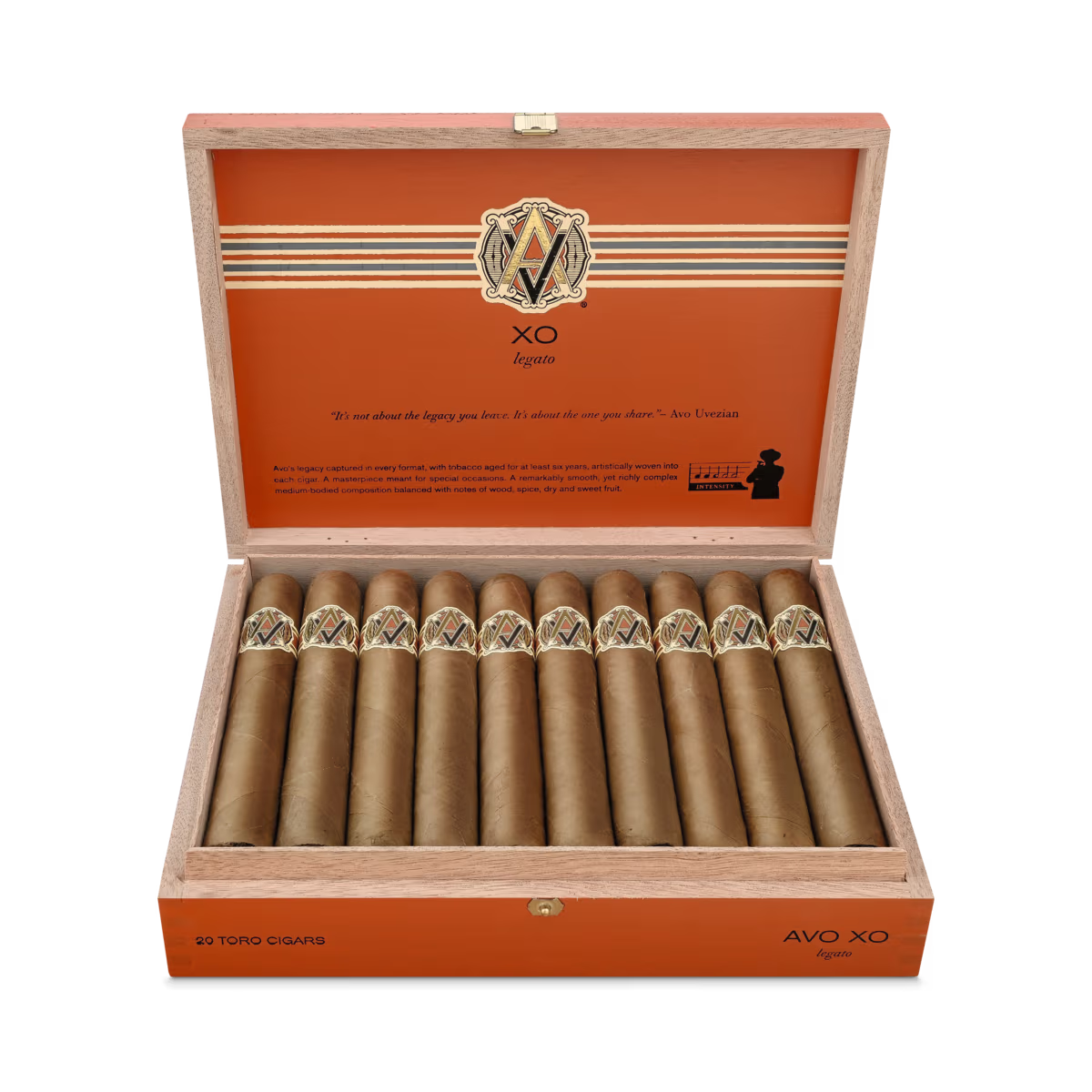 Avo XO Legato Toro Box of 20