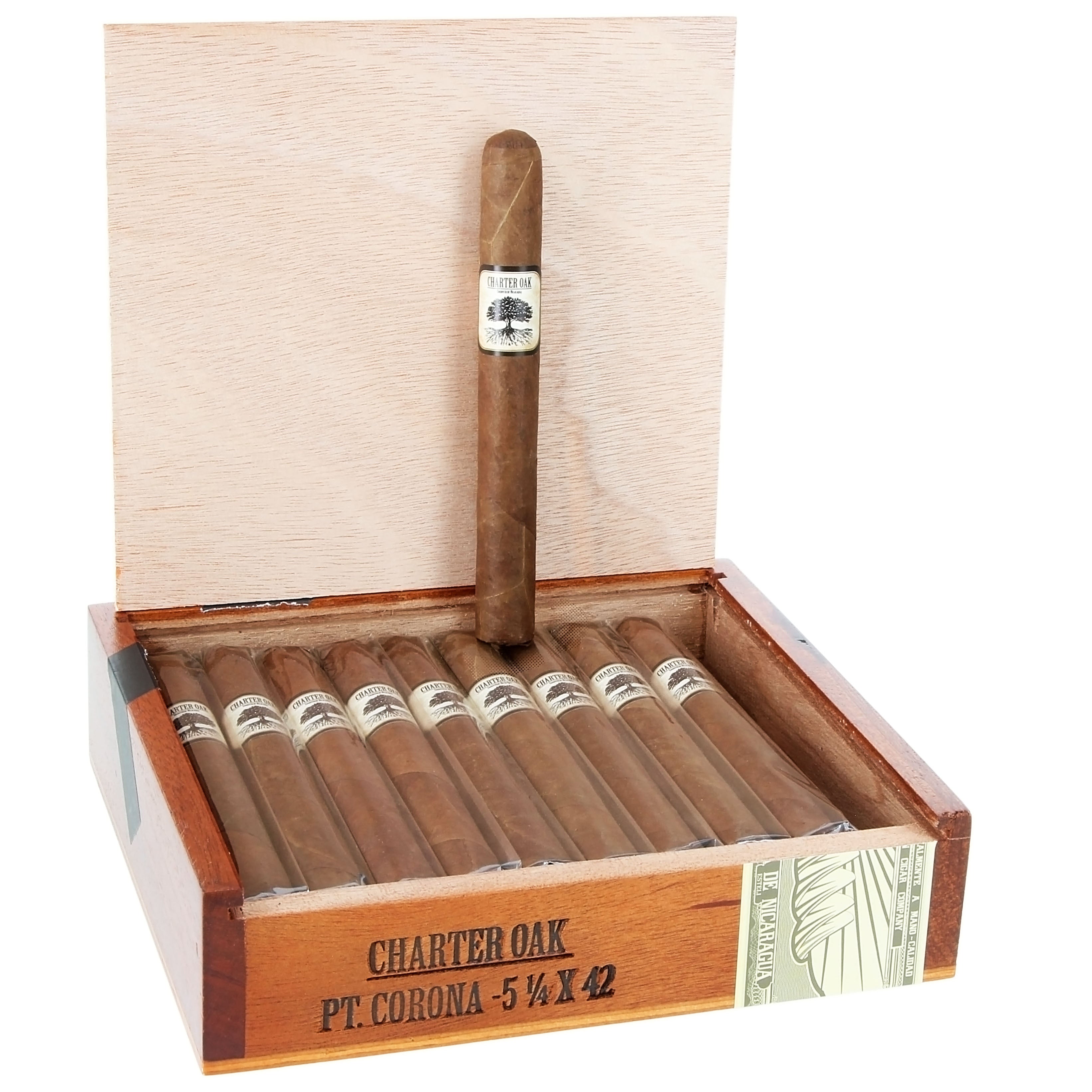 Foundation Charter Oak Habano Petite Corona Box of 20