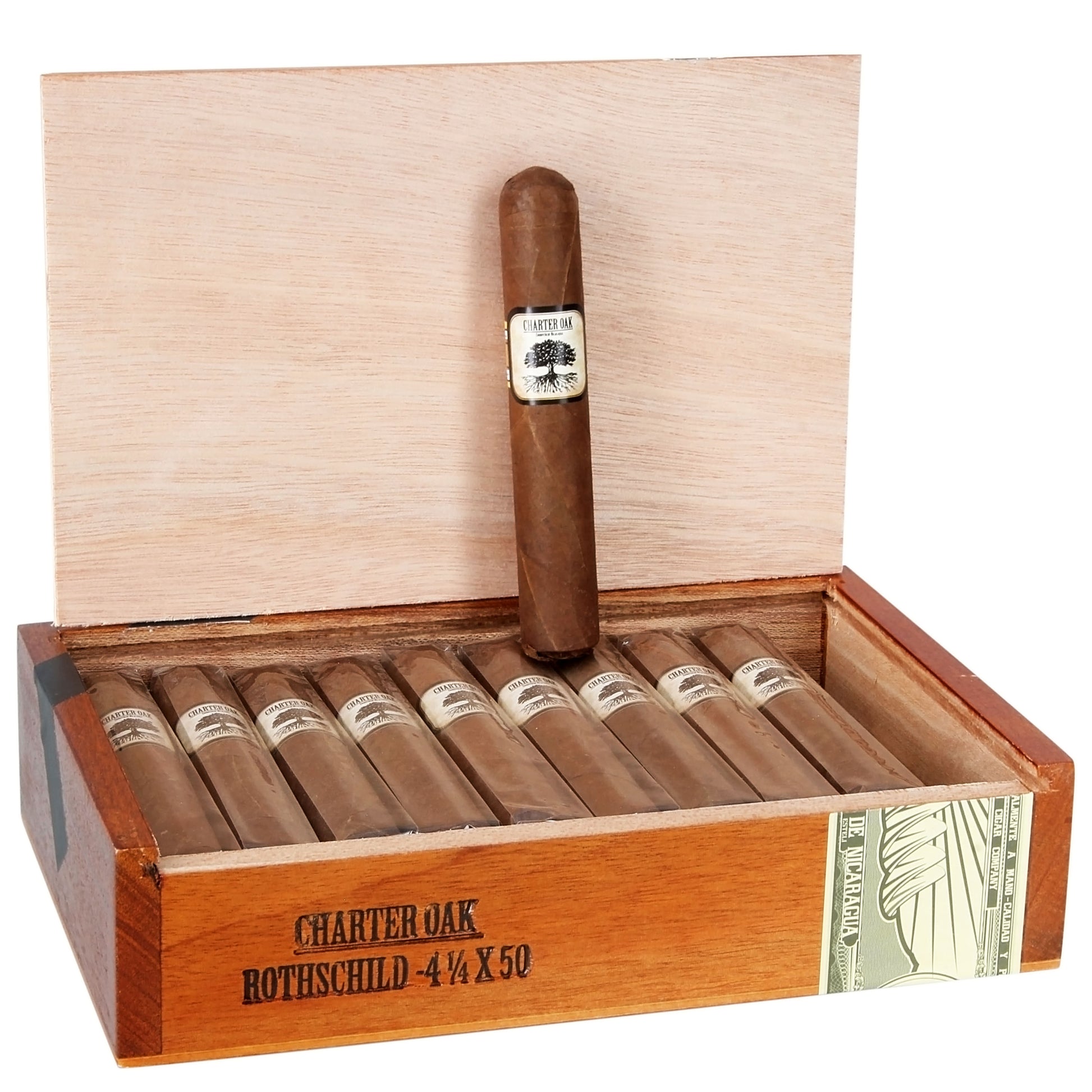 Foundation Charter Oak Habano Rothschild Box of 20