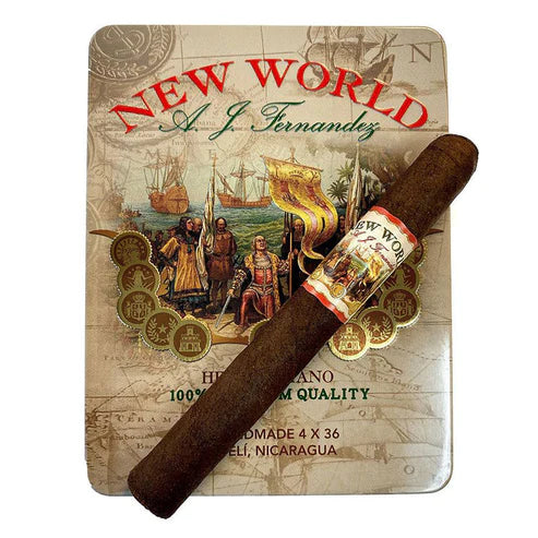 A.J. Fernandez New World Oscuro Petit Corona Tin of 5