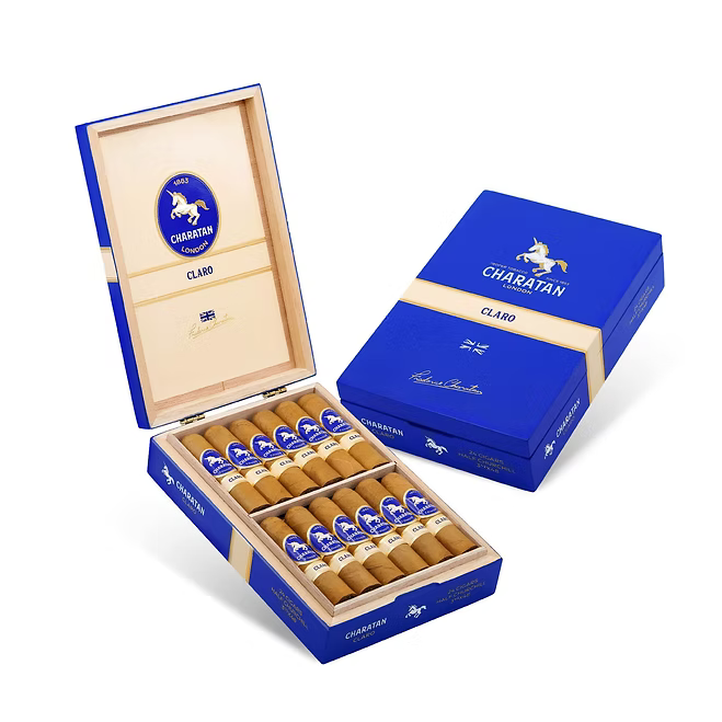 Charatan Claro Half Churchill Box of 24 - 01