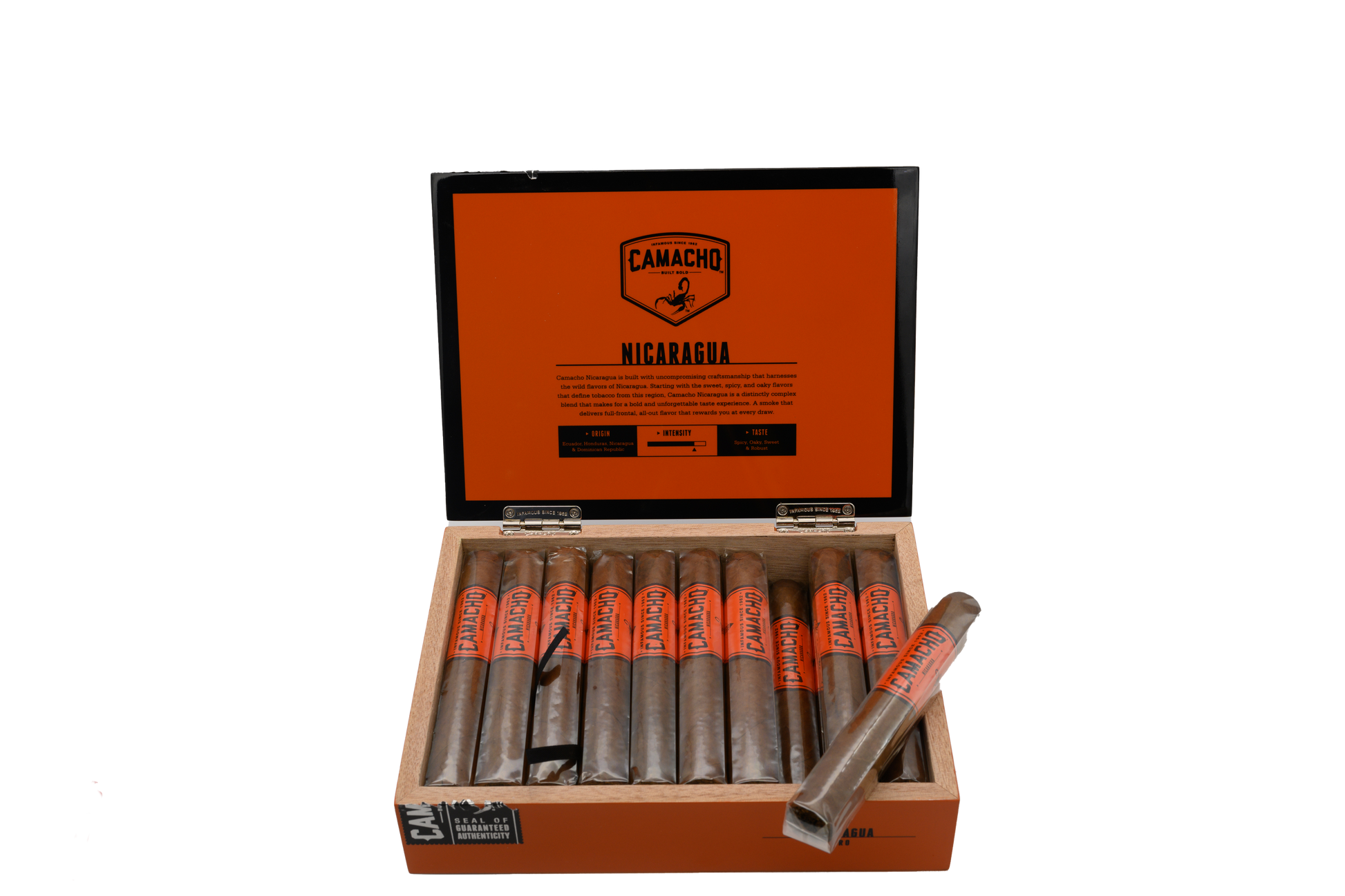Camacho Nicaragua Toro Box of 20