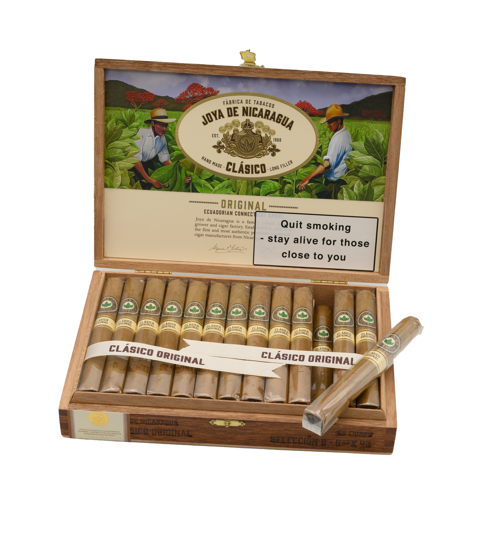 Joya De Nicaragua Clásico Selección B Box of 25 – Cigar Warehouse