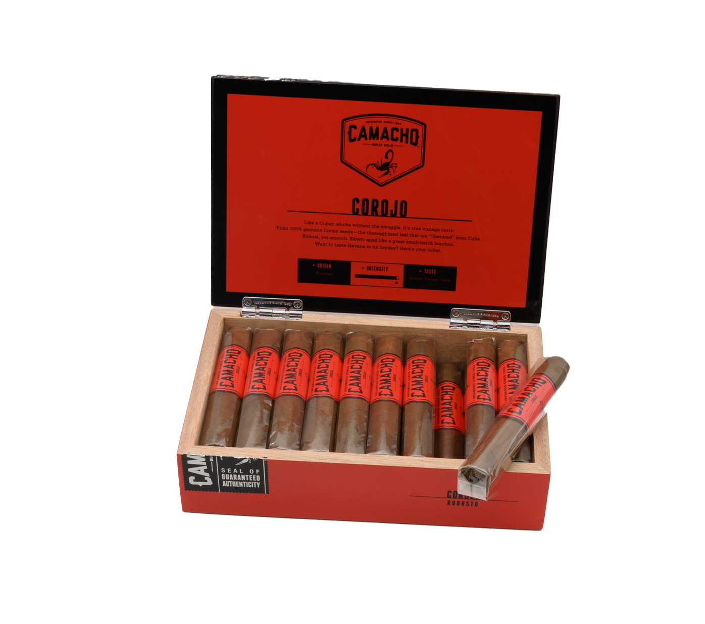 Camacho Corojo Robusto Box of 20