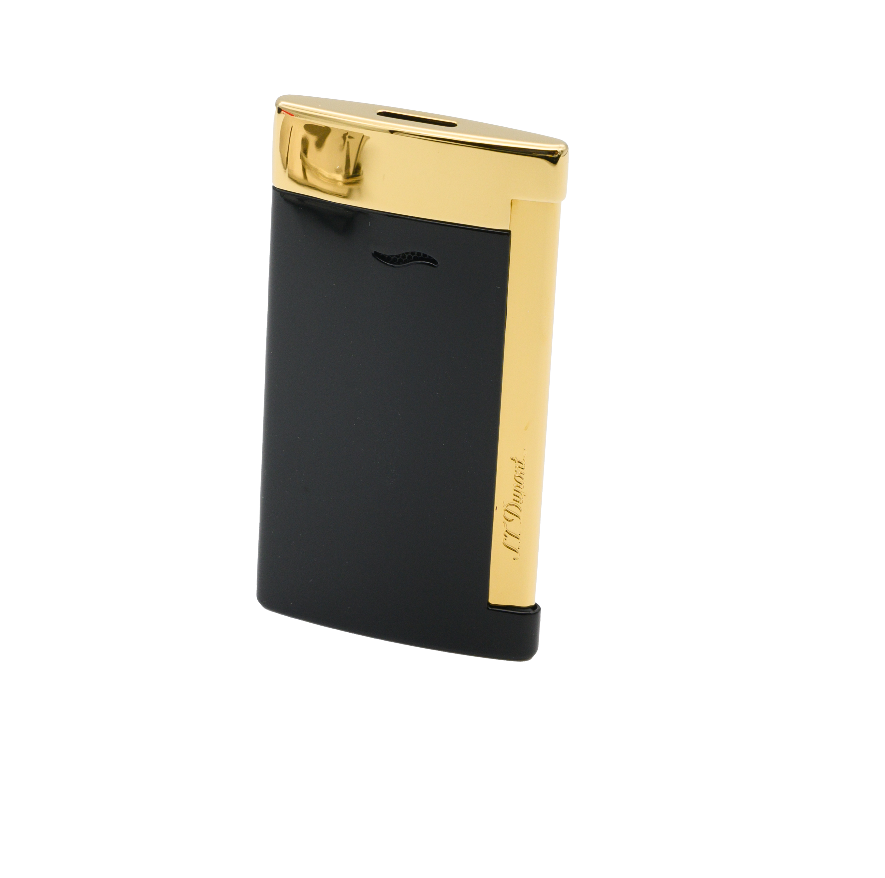 S.T. Dupont Slim 7 Lighter (Black and Gold)