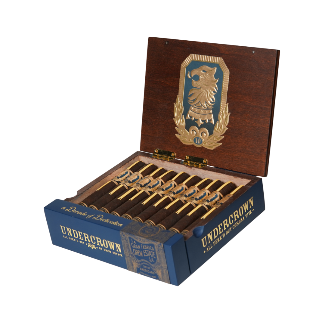 Drew Estate Undercrown 10th Anniversary Corona Box of 20 – Cigar Warehouse