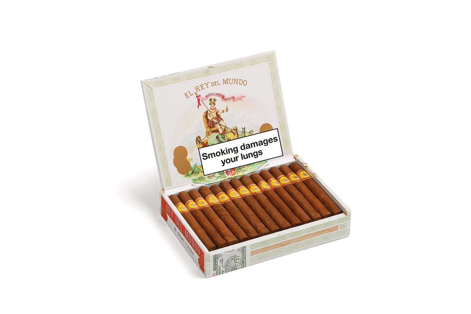El Rey Del Mundo Demi Tasse Box of 25 – Cigar Warehouse