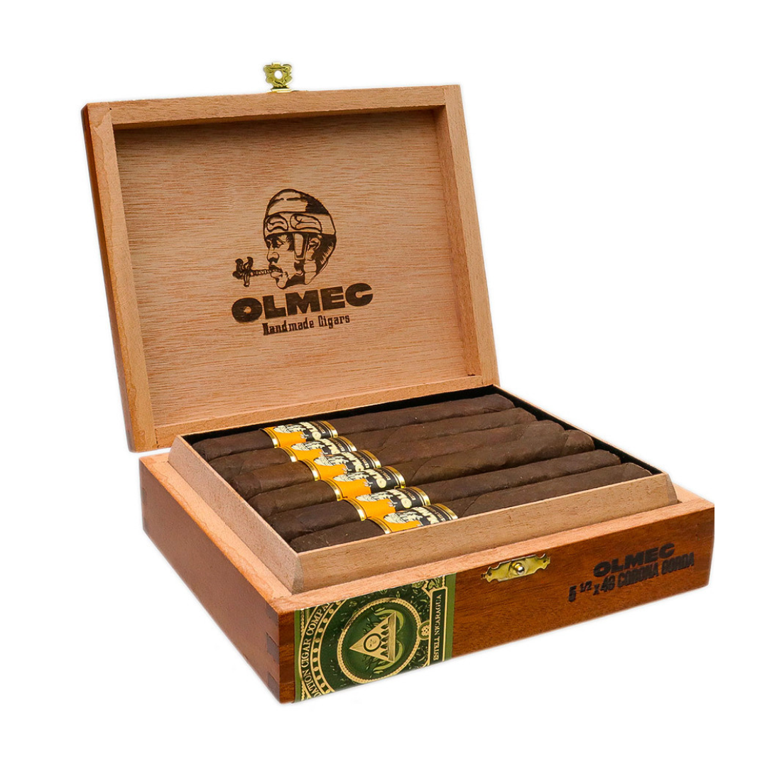 Foundation Olmec Claro Corona Gorda Box of 12