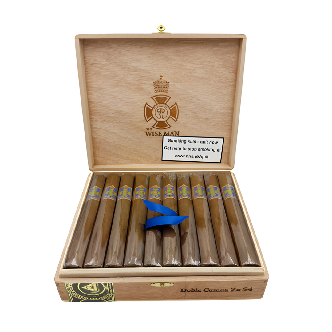 Foundation The Wise Man Corojo Double Corona Box of 20