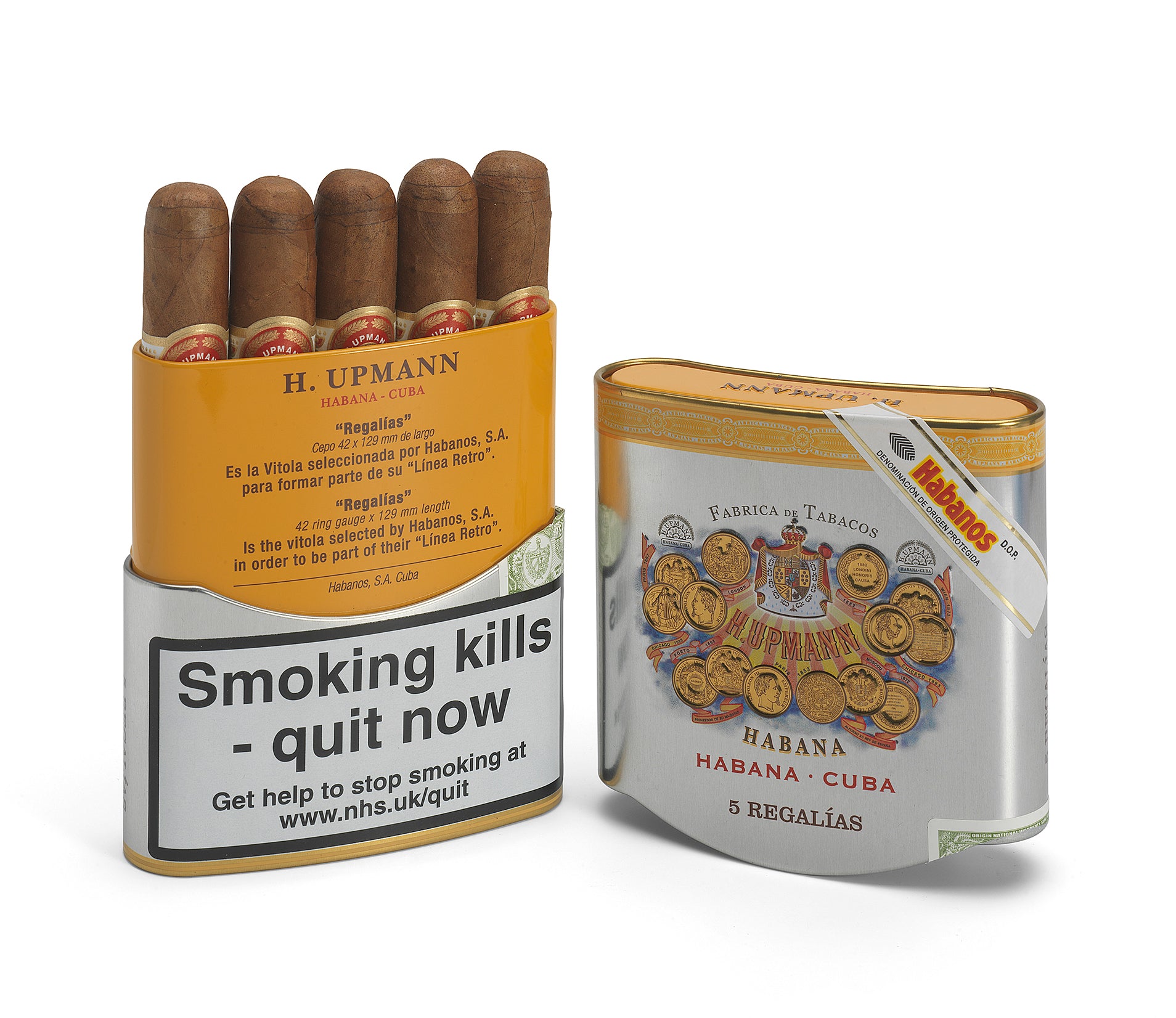 H. Upmann Regalias Tin of 5