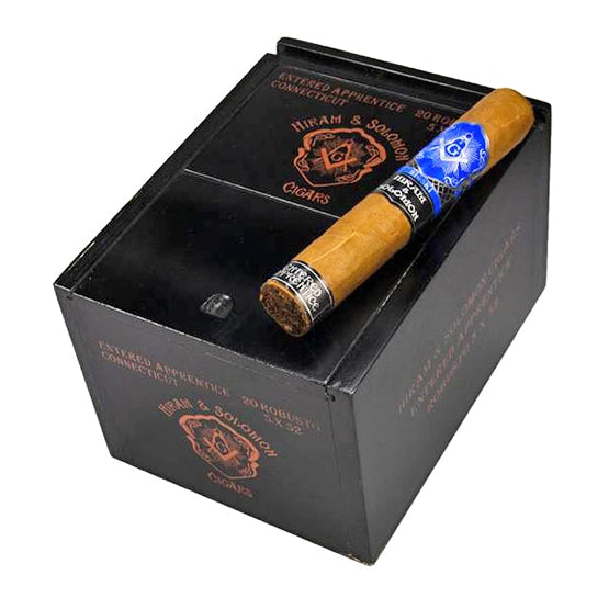Hiram & Solomon Entered Apprentice Robusto Box of 20