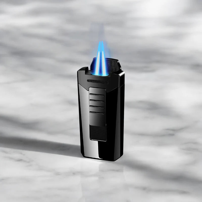 Fuegodoble Twin Flame Lighter Lamborghini Colours - Black