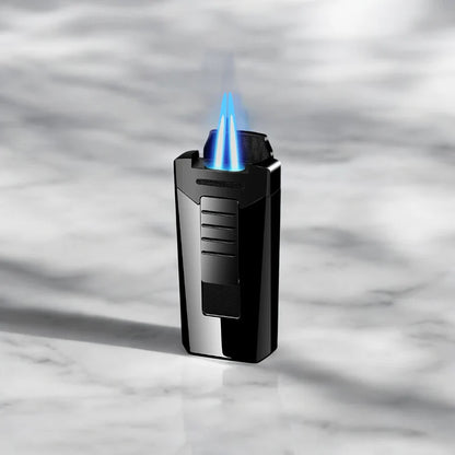 Fuegodoble Twin Flame Lighter Lamborghini Colours - Black