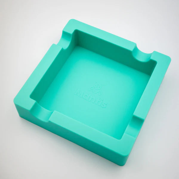 Flex Silicone Ashtray - Mantis Aqua