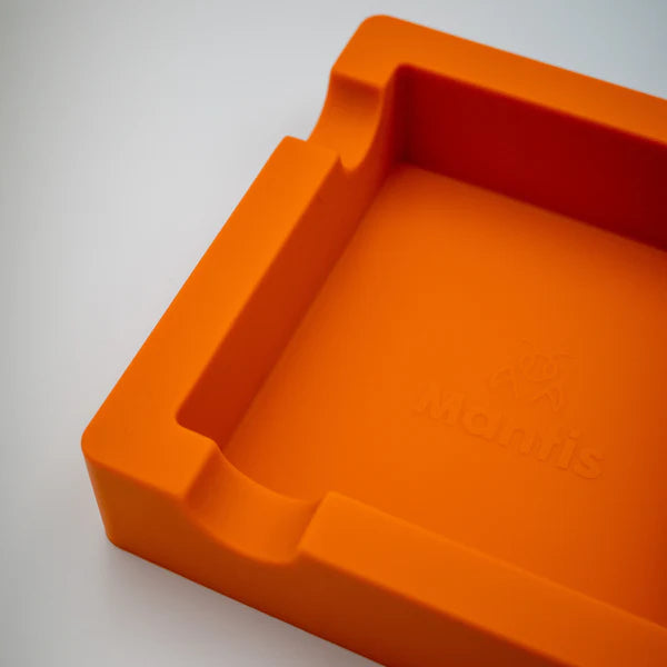 Flex Silicone Ashtray - Mantis Orange