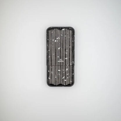 LuxForge 3 Cigar Case - Platinum