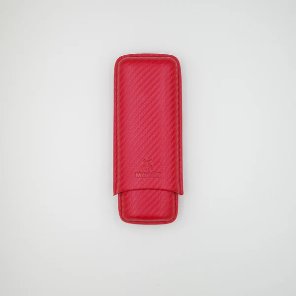 NeoCase Carbon Series 2 Cigar Case - Carbon Crimson