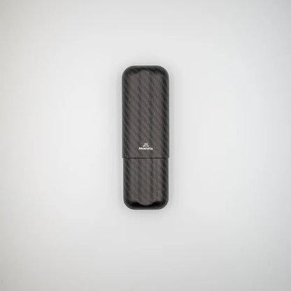 TrueCarbon 3K 2 Cigar Holder - Matte