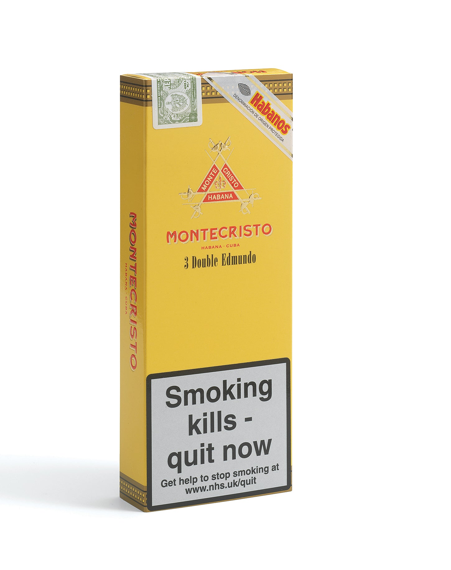 Montecristo Double Edmundo Pack of 3