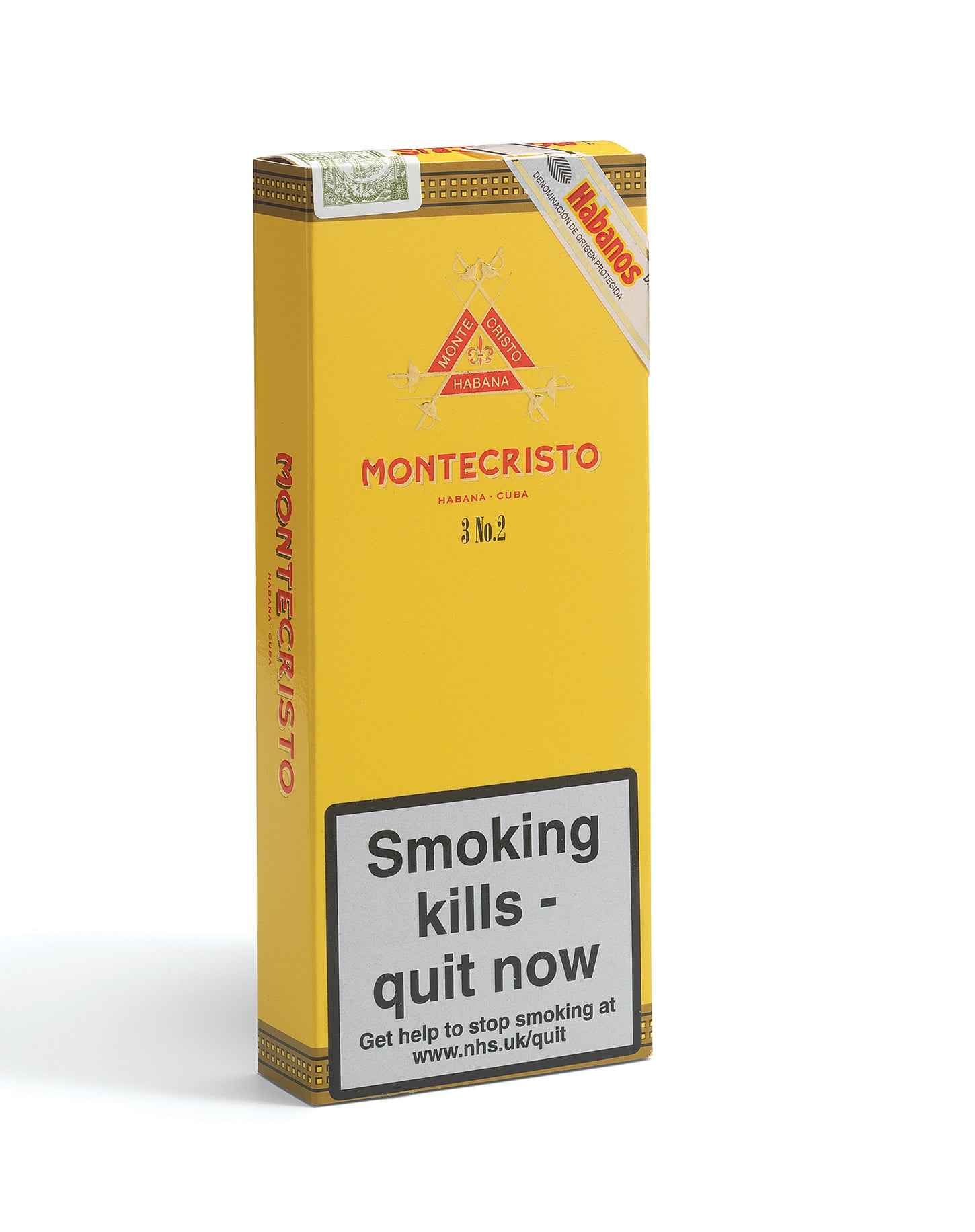 Montecristo No. 2 Pack of 3