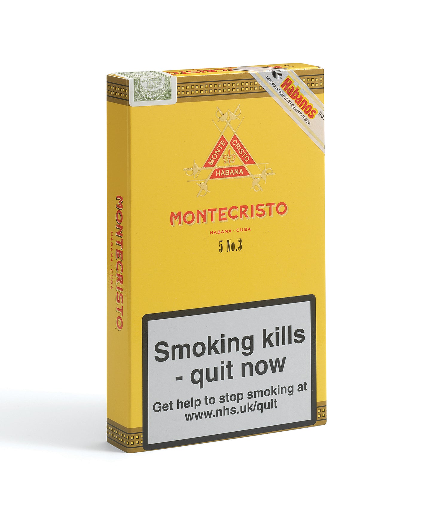 Montecristo No. 3 Pack of 5
